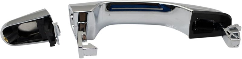 TRQ Exterior Outside Door Handle Chrome Passenger Front or Rear for 2010-2017 Equinox Terrain / 2007-2010 Outlook / 2007-2016 Acadia / 2009-2012 Malibu - Image 4